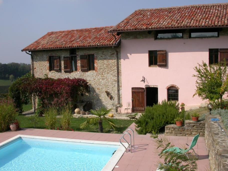 Rustico Im Piemont Mit Panorama Villa Clavesana Exterior photo
