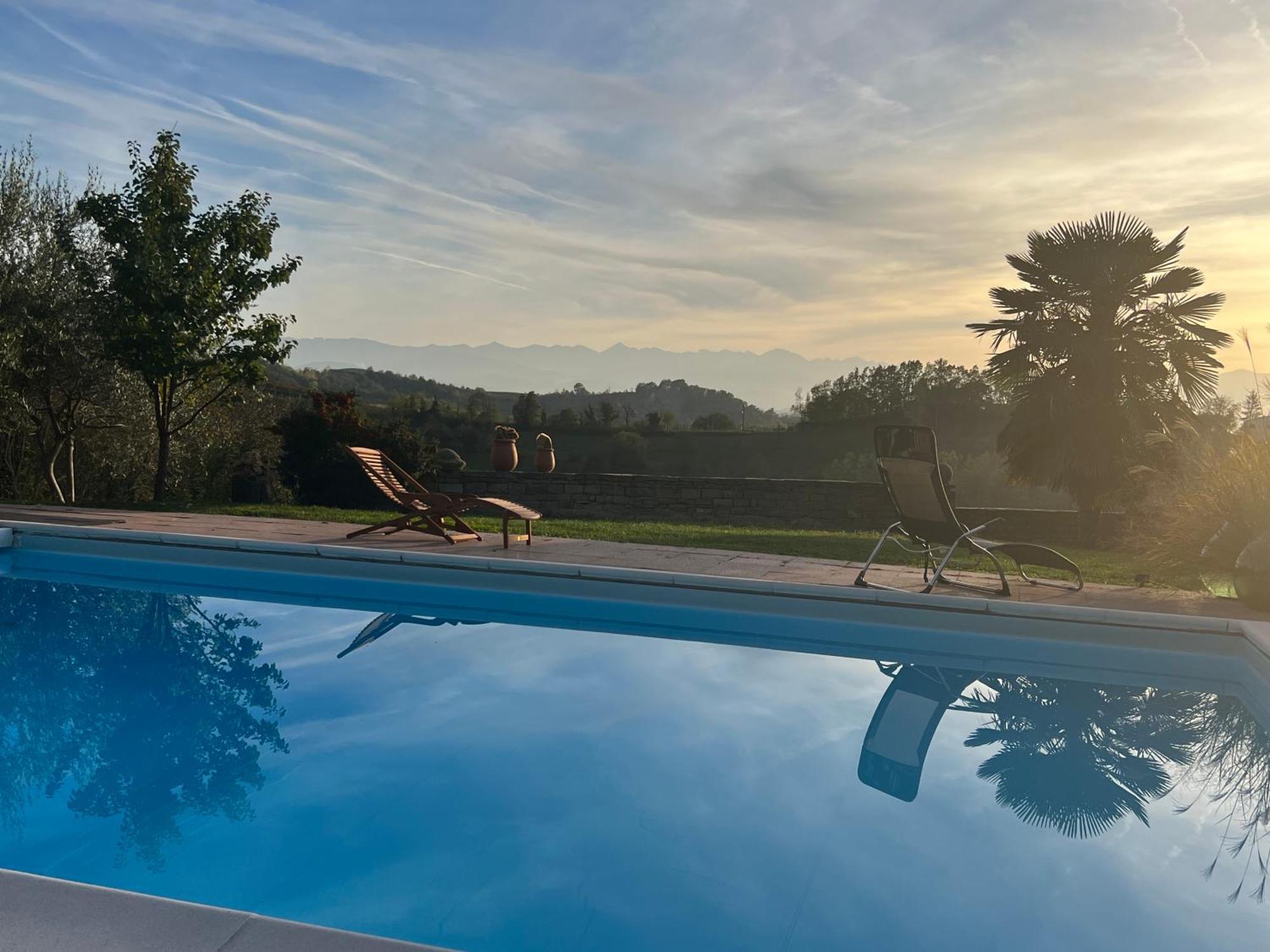 Rustico Im Piemont Mit Panorama Villa Clavesana Exterior photo